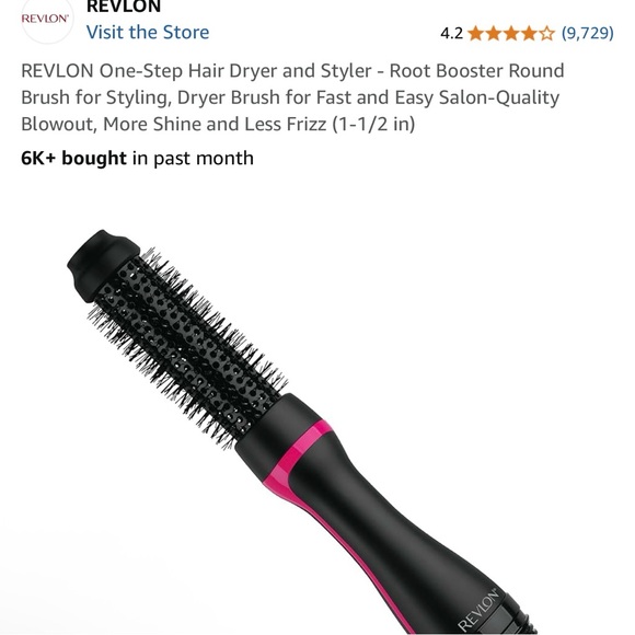 Revlon Pink and Black Hair Styling Tool - Picture 1 of 5
